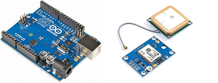 NEO-6M GPS module and Arduino