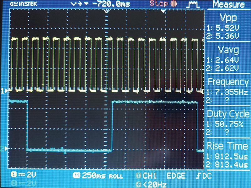 Electric Cooker Oscillator waveforms