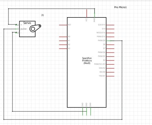 Servo Motor interfacing circuit