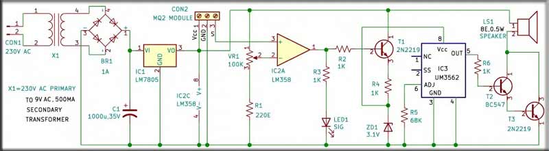 Smoke Alarm Circuit